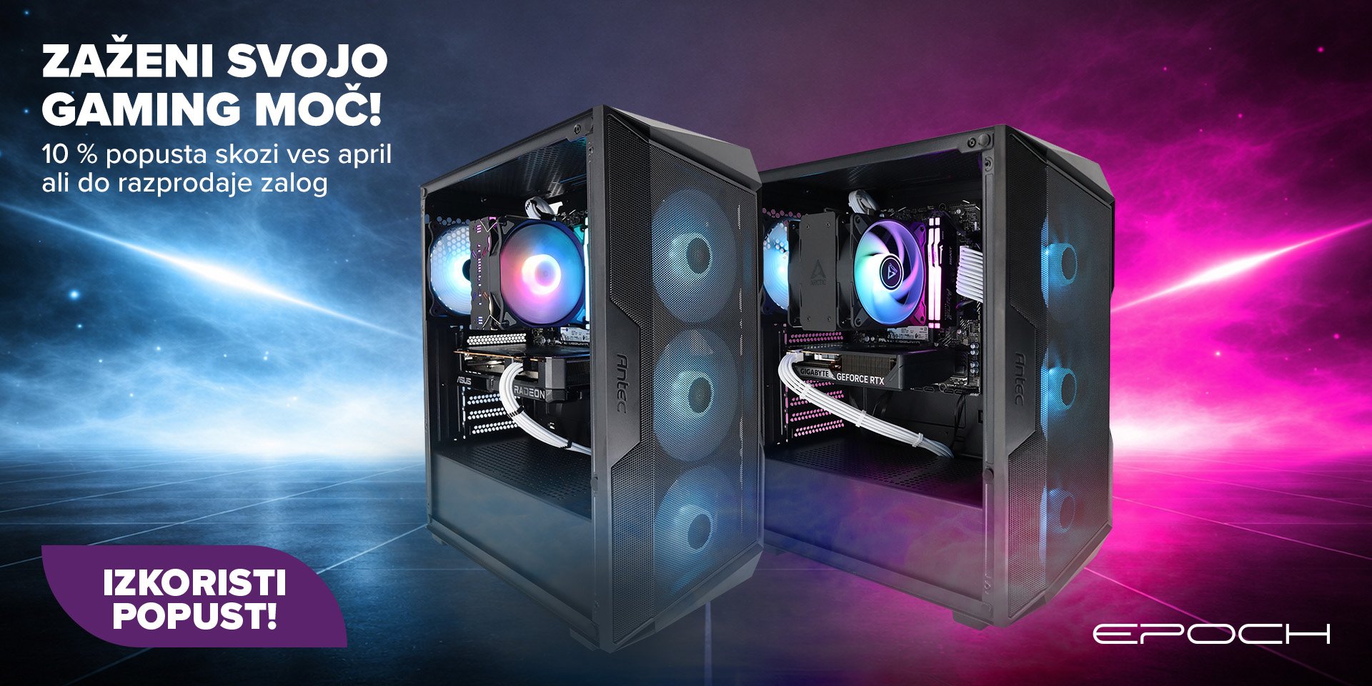 Akcija Epoch Gaming Računalnikov